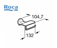 ROCA TWIN PORTARROLLOS CON TAPA